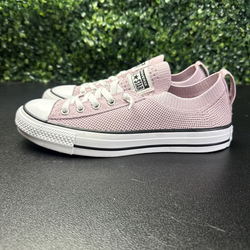 Converse Chuck Taylor Shoreline Knit Barely Rose Slip-On Shoes Women's Size 4